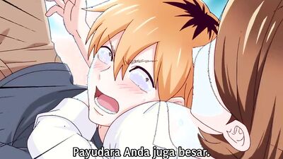 Stepaunt seduces and dominates in hot 3D animation foreplay with kissing and cumshots