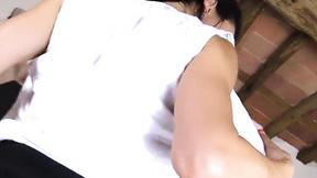 ”Sexy prof Lady Scarlet, during a lesson, is wearing high-heels, stockings & a classic suite. Sh”