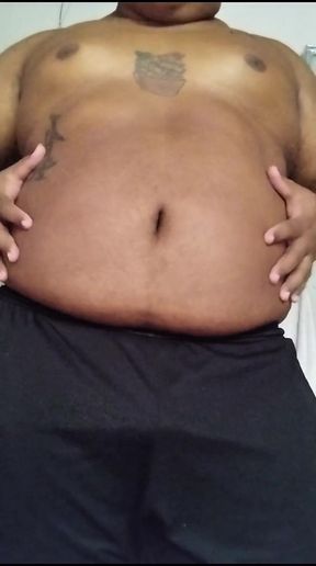 Black Bear Doing a Strip Tease, Touching Himself