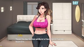 House Chores #37: Applying "cream" to My Hot Stepaunt