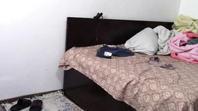 Amateur Wife Masturbates with Fingers in Pussy Until Orgasm.