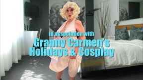 Granny Norma Jean: White Gloved Cock Sucking Old Hollywood Slut 9125CAMS26M