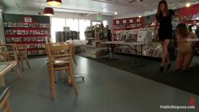 Adorable 19 Year Old Disgraced In Comic Book Store