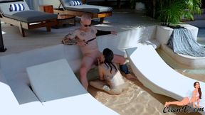 Private Poolside Fuck