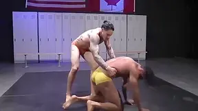 Friday Nite Wrestle 10 Orange Vs Yellow Speedos