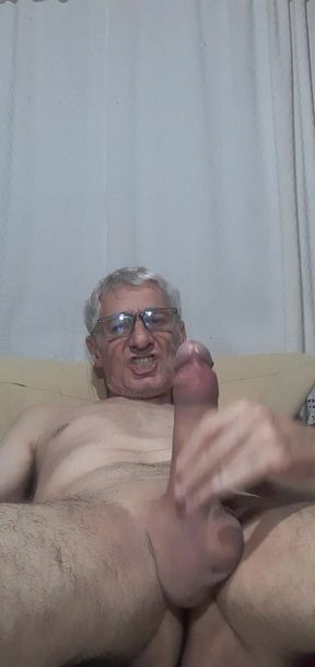Total Naked Body and Jerk Myself Myself Alone My Big Cock