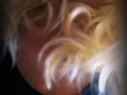 Kayla Tee crossdresser fucks her ass with a big dildo until she sissy orgasms