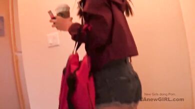 Audition turns nasty dad fucks teen until she’s drenched