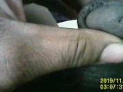 Self torturing my small penis