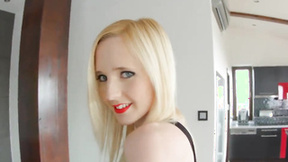 Blonde Alice is filled up with cum