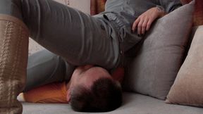 Home-made domination clip where strict girl sits on man`s face, vf0555x 1080p