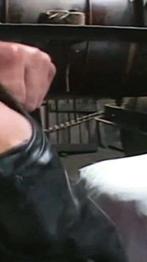 Masked girl anal penetrated domination