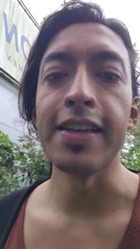 Nude walk, talk and jerk