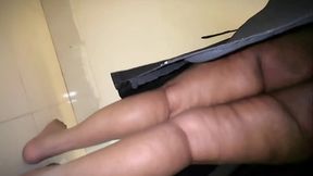 Saudi Arab Big Ass Hot Maid Clean My Room Then I watch her Hanging Tits &amp_ Ass &amp_ Start Masturbation - الجنس