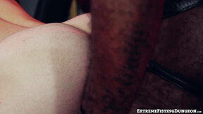 Handsome Devin Franco got his butt jammed & tightened in a fist fuck with Big Breasted