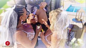 Ava and Kitana'_s Threesome Wedding