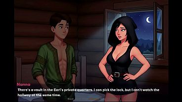 MILF engages in steamy harem fantasies in a 2D dating sim with voice acting