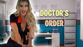 Dirty doc's pro hand-job at jizz clinic, back to your fave nurse's sloppy seconds, cum-filled