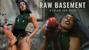 FUCK YOU IN THE BASEMENT: Strap-On POV With Cum Countdown and CEI || MahoganyQen