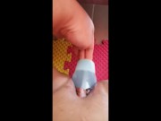 Nasty Lilith- Mujer bien caliente se mete una botella por la vagina