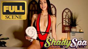 ”Erotic Massage & Cum Drain: Teen Eva Generosi's Expertise”