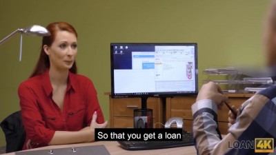 Charmer Gets Her Pussy Pounded by Lender for Loan Approval