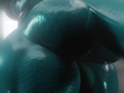 Monro Lizard hyper growth animation