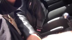 Alexandra Wett In Omg! Stranger Caught Jerking Off! Suddenly He Stood There With His Huge Cock