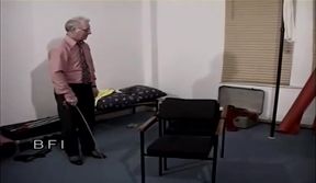 Dirty chick gets tied up and whipped