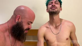 primeira cena bi masculina: menage intenso com boquete duplo (rafa unicornio, mr bunny e dante greco)