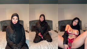 joi arabic in abaya