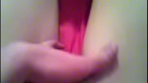 Hali plays with her loose pussy!