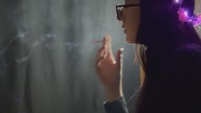 SEPTEMBER LIGHTED CROWN WITH NOSE BREATHS SMOKE