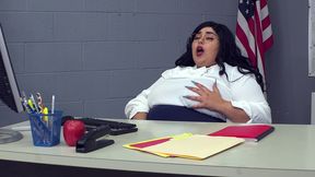 chubby teacher chloe klein bangs her hung black student jm1243