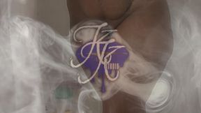 A Shower Tease in the Castle