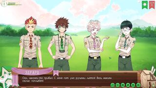 Game: Camp of Pals, path two, Sequence 7 - Camping (Russian voiceover)