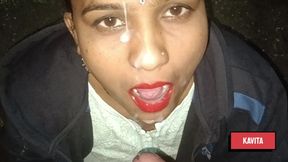 Dirty Blowjob Completion and Cum in Mouth and Cum on Face with Dirty Cumshot
