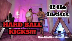 Ball Kicking & Humiliation: Mistress Veronica Vixen!