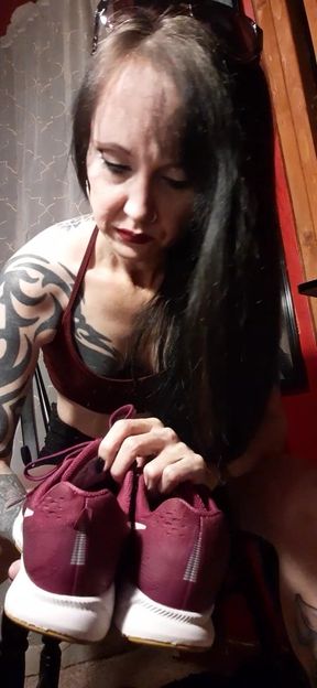 Smelly Nike Shoes & Stinky Foot Humiliation