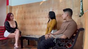 Redhead psychologist fucks with couple of patients as part of therapy - CAMILA HENAO