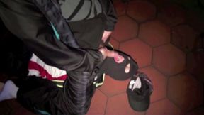 sex domination in leather outfits