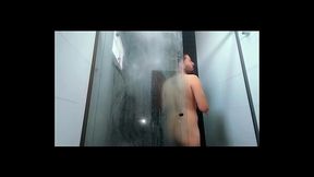 After getting milk in my little butt, I went to the bathroom to get ready again.