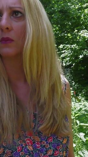 Blonde French Cougar Masturbates and Sucks Cock 6021 11