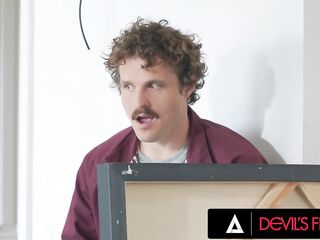 DEVILS FILM - Vanessa Vega’s Stress-Relief Masturbation Busted Leads To Hard Face Screwing