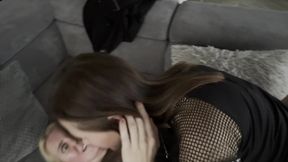 Hot kissing and licking session between two sexy Milfs