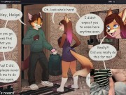 SEXY College Slut Titfucks a Cute Twink! (Furry Comic Dub)