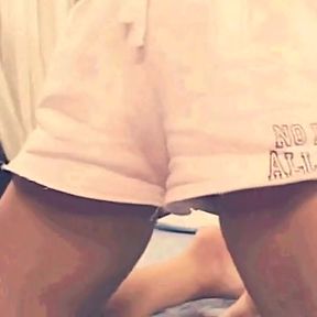 Beautiful Blonde Plays with Dildo and Vibrator and Makes a Big Cock Cum