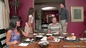Mercedes Carrera And Amirah Adara - Jerks Stepdaughter Boyfriends Dick