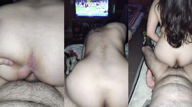Latina gets pounded in rough anal