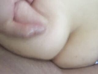 Intensive soaked rimming and loud lascivious beauty groaning